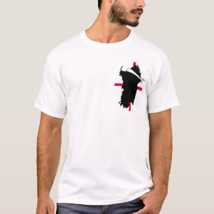 Sardegna 4 volte - Front/Heck-T - Shirt