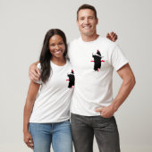 Sardegna 4 volte - Front/Heck-T - Shirt (Unisex)