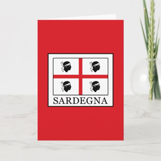 Sardegna Karte (Vorderseite)
