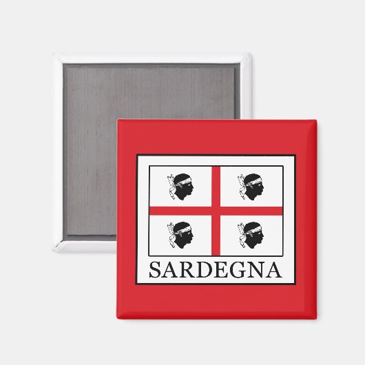 Sardegna Magnet (Vorderseite/Rückseite)