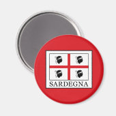 Sardegna Magnet (Vorderseite/Rückseite)