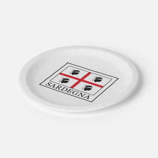 Sardegna Pappteller (Schrägansicht)