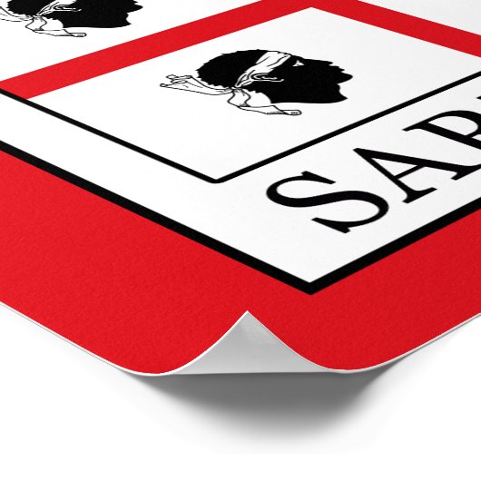 Sardegna Poster (Ecke)