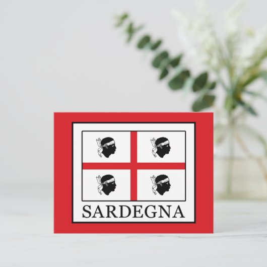 Sardegna Postkarte (Stehend Vorderseite)