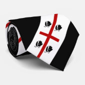 Sardegna-Streifenflagge Krawatte (Gerollt)
