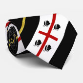 Sardegna-Streifenflagge Krawatte (Gerollt)