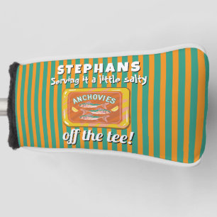 Sardellen geben es ein bisschen salzig vom Abschla Golf Headcover