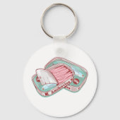 Sardellen in einer Dose Schlüsselanhänger (Vorderseite)