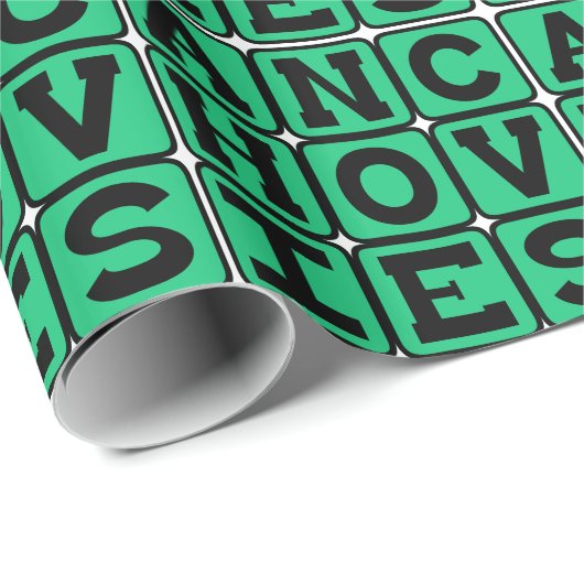 Sardellen, leckere Salate Geschenkpapier (Rolleneckpunkt)