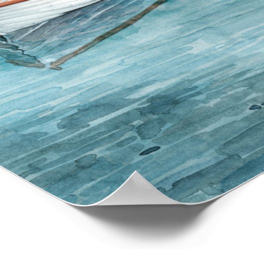 Sardellenbucht I Poster (Ecke)