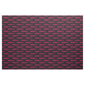 Sardellenmuster - Neon Red and Black Stoff (Yard (91,4 cm))