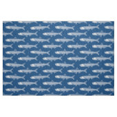 Sardellenmuster - Schwarz und 30 % Grau Stoff (Fat Quarter (45,7 x 55,9 cm))