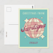 Sardigna Italien Retro Vintag Postkarte (Vorne/Hinten)