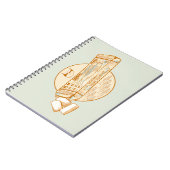 Sardine-aromatisierter Kaugummi Notizblock (Linke Seite)