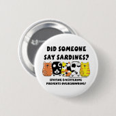 Sardine Cats Button (Vorne & Hinten)