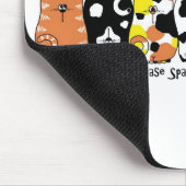 Sardine Cats Mousepad (Ecke)