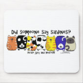 Sardine Cats Mousepad (Vorne)