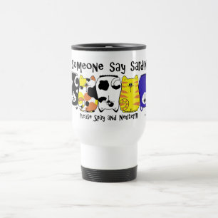 Sardine Cats Reisebecher
