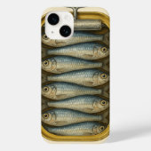 Sardine Chic von ej gold Case-Mate iPhone Hülle (Rückseite)