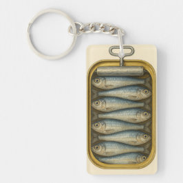Sardine Chic von ej gold Schlüsselanhänger
