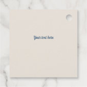 Sardine in Portugal Geschenkanhänger (Rückseite)