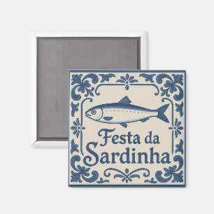 Sardine in Portugal Magnet