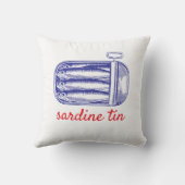 Sardine Kissen (Rückseite)