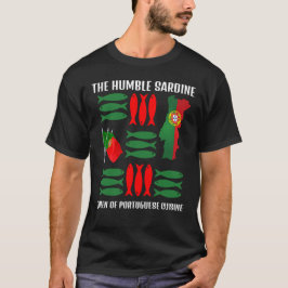 SARDINE Königin der portugiesischen Küche Benutzer T-Shirt