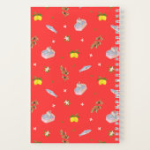 Sardine Lemon Red Notizblock (Rückseite)