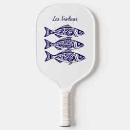 Sardinen-Blue-Hawaiian Pickleball Schläger