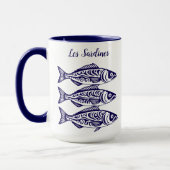 Sardinen-Blue-Hawaiian Tasse (Links)