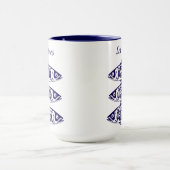 Sardinen-Blue-Hawaiian Tasse (Zentrum)