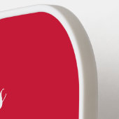 Sardinen-Cherry Red Hawaiian Pickleball Schläger (Linke Seite)