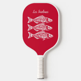 Sardinen-Cherry Red Hawaiian Pickleball Schläger