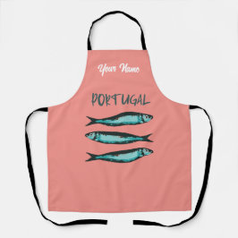 Sardinen des Lissaboner Festivals, Symbol Portugal Schürze