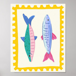 Sardinen Duo Poster