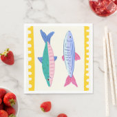 Sardinen Duo Serviette (Beispiel)