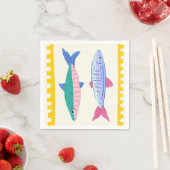 Sardinen Duo Serviette (Beispiel)
