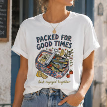 Sardinen-Fischer-Core-Shirt für gute Zeiten