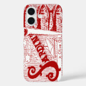 Sardinen Fischfang Kernnetz Case-Mate iPhone Hülle (Rückseite)