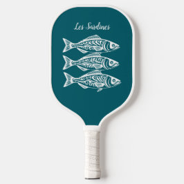 Sardinen-hawaiianisch Aquamarin Pickleball Schläger