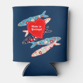 Sardinen hergestellt in Portugal Dosenkühler (Vorderseite)