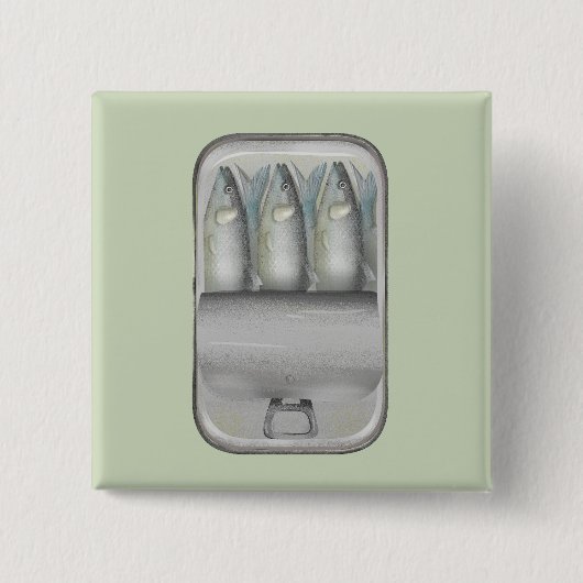Sardinen in einer Dose Button (Vorderseite)