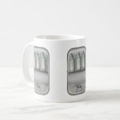 Sardinen in einer Dose Kaffeetasse (Vorderseite Links)