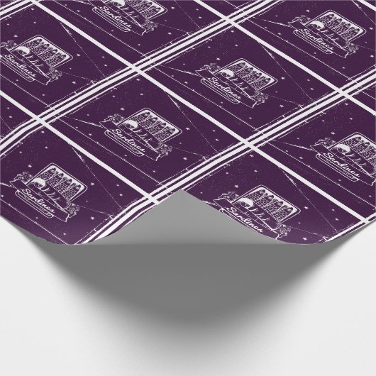 Sardinen in einer Zinn gestört Geschenkpapier (Ecke)