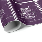 Sardinen in einer Zinn gestört Geschenkpapier (Rolleneckpunkt)