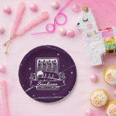 Sardinen in einer Zinn gestört Pappteller (Party)