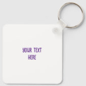 Sardinen in einer Zinn gestört Schlüsselanhänger (Rückseite)