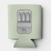 Sardinen in Zinn Dosenkühler (Rückseite)