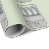 Sardinen in Zinn Geschenkpapier (Rolleneckpunkt)